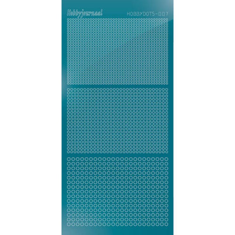 Hobbydots sticker - Mirror - Turquoise