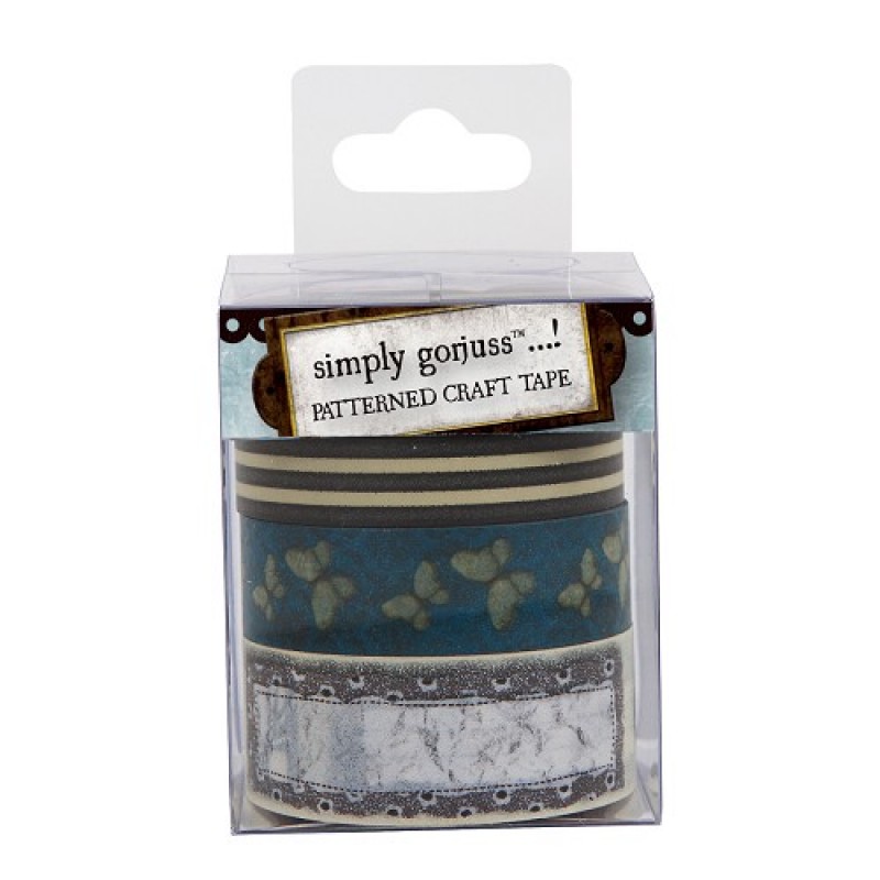 Patterned Craft Tape (3pcs) - Gorjuss