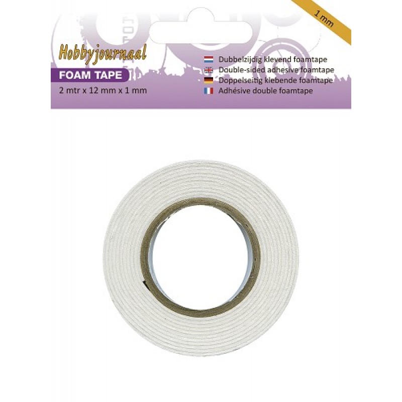 Hobbyjournaal - Foam tape - 1 mm