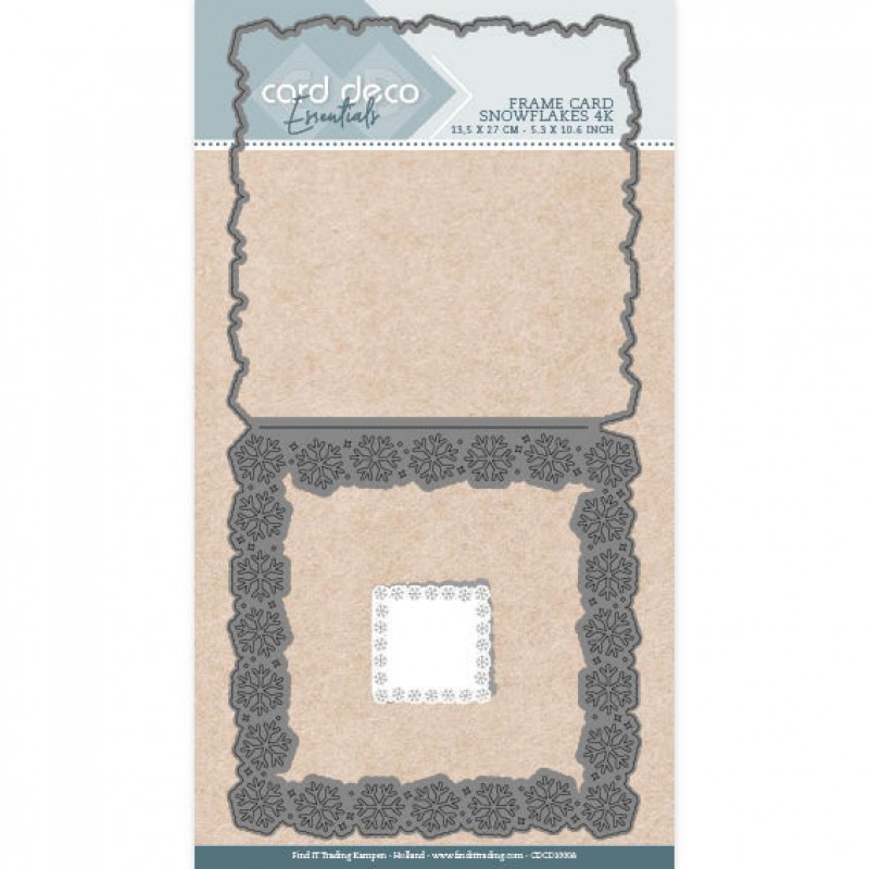 Square Snowflakes 4K Cutting Dies by Card Deco Essentials