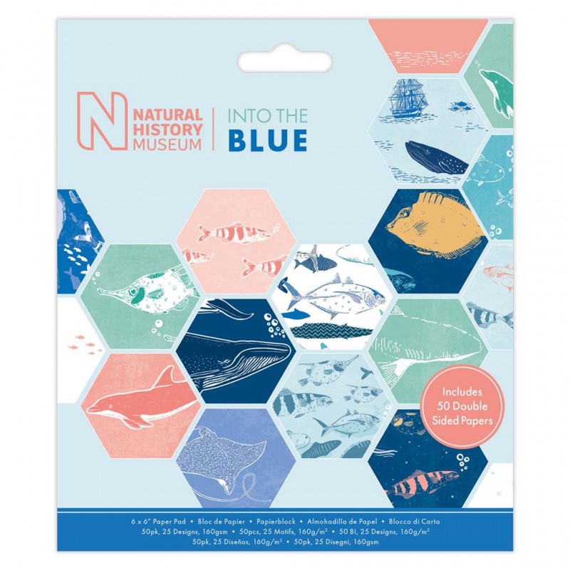 6 x 6" Paper Pad (50pk) - Into the Blue