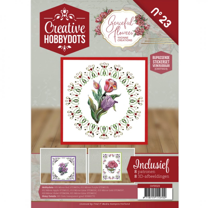 Creative Hobbydots 23 - Yvonne Creations - Graceful Flowers