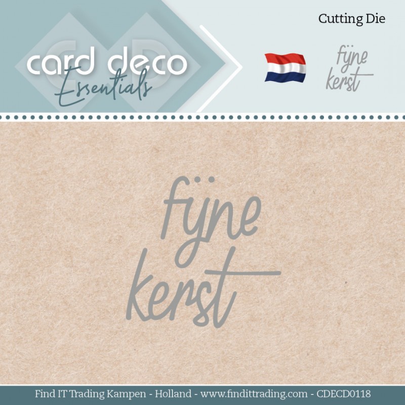 Card Deco Essentials - Dies - Fijne Kerst