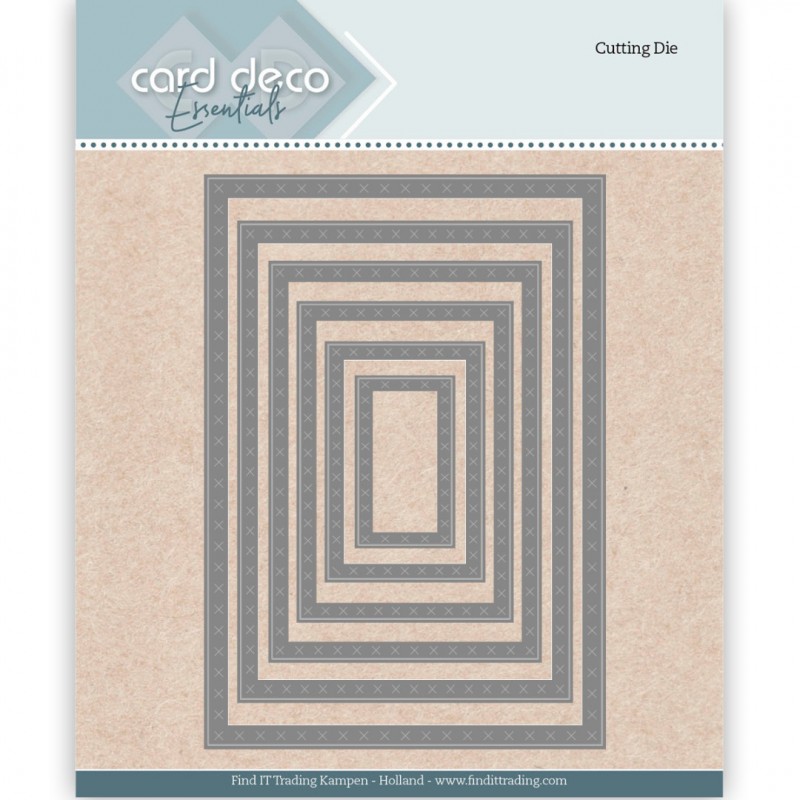 Card Deco Essentials - Nesting Dies - Cross Stitch Border