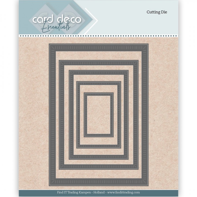 Card Deco Essentials - Nesting Dies - Striped Border