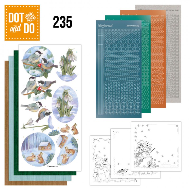 Dot and Do 235 - Jeanine's Art - Winter Garden