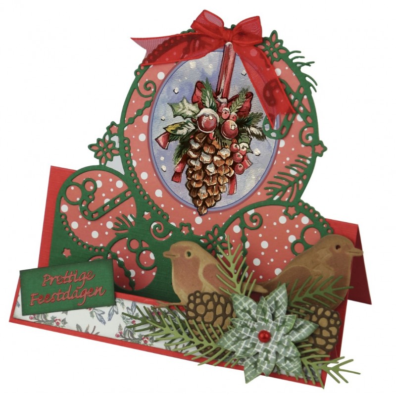 3D Push Out - Yvonne Creations - Christmas Miracle - Pinecone
