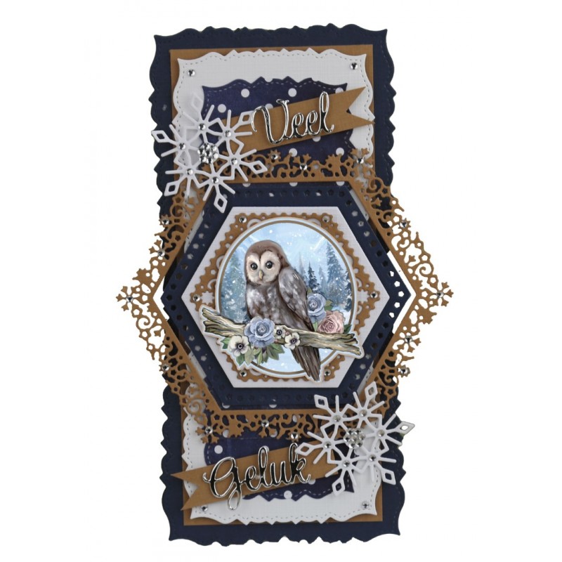 Dies - Amy Design – Whispers of Winter - Winter Hexagon