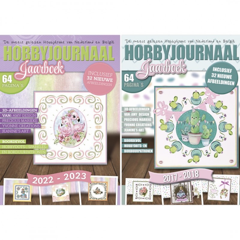 Set Hobbyjournaal Jaarboek 2022-2023 + 2017-2018