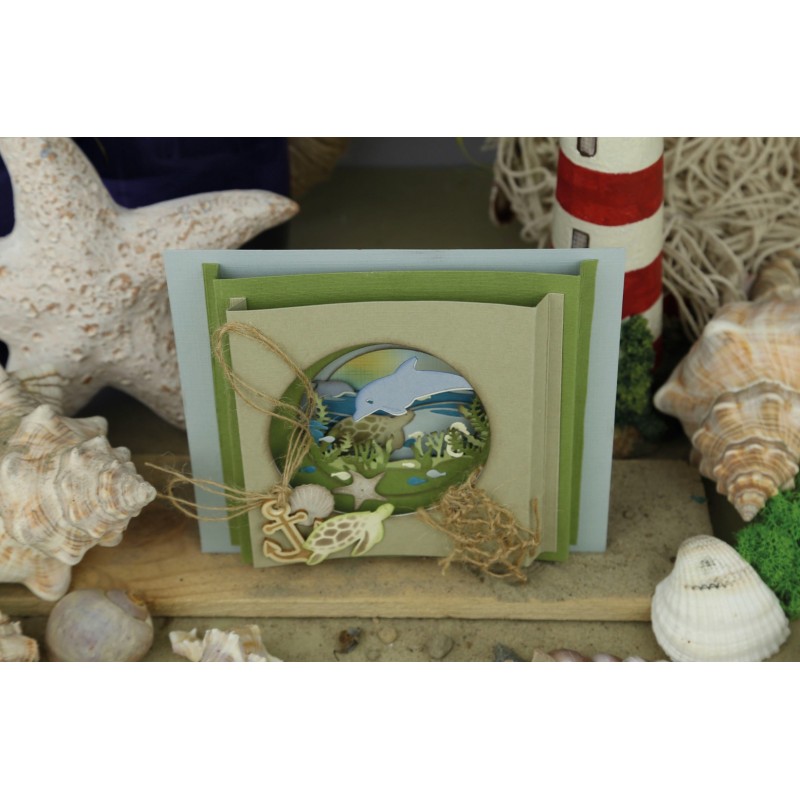 Card Deco Essentials - Build a Scene Dies - Underwater