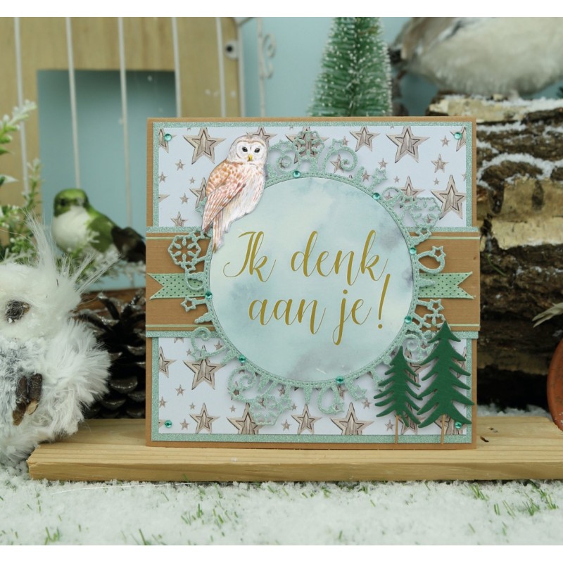 Dies - Jeanine's Art - Winter Garden - Snowflake Circle
