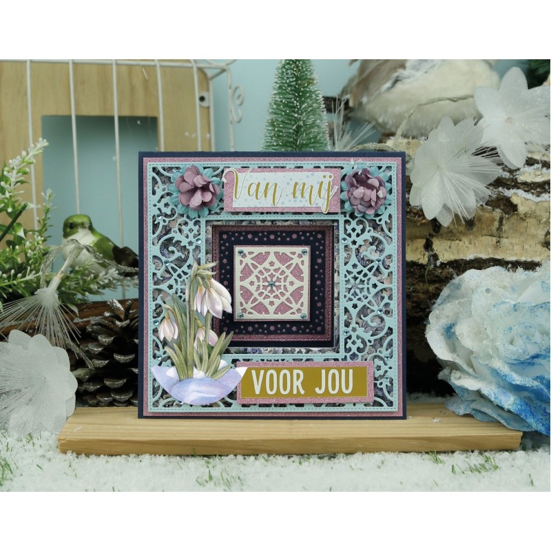 Dies - Jeanine's Art - Winter Garden - Snowflake Frame