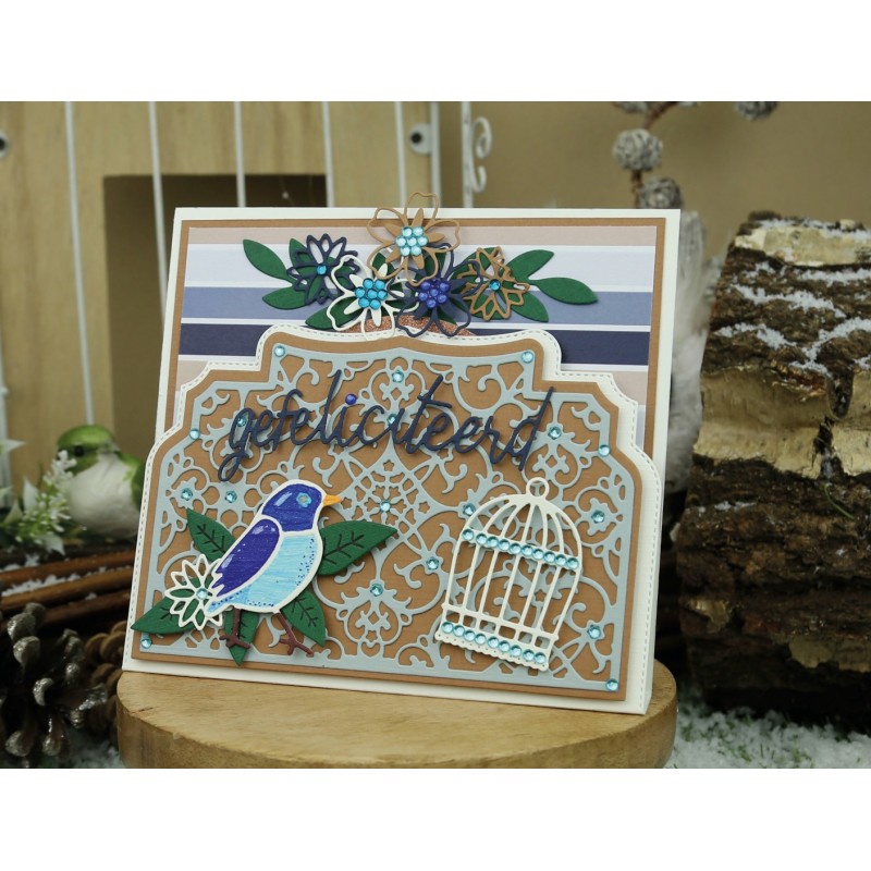 Dies - Jeanine's Art - Winter Garden - Snowflake Border