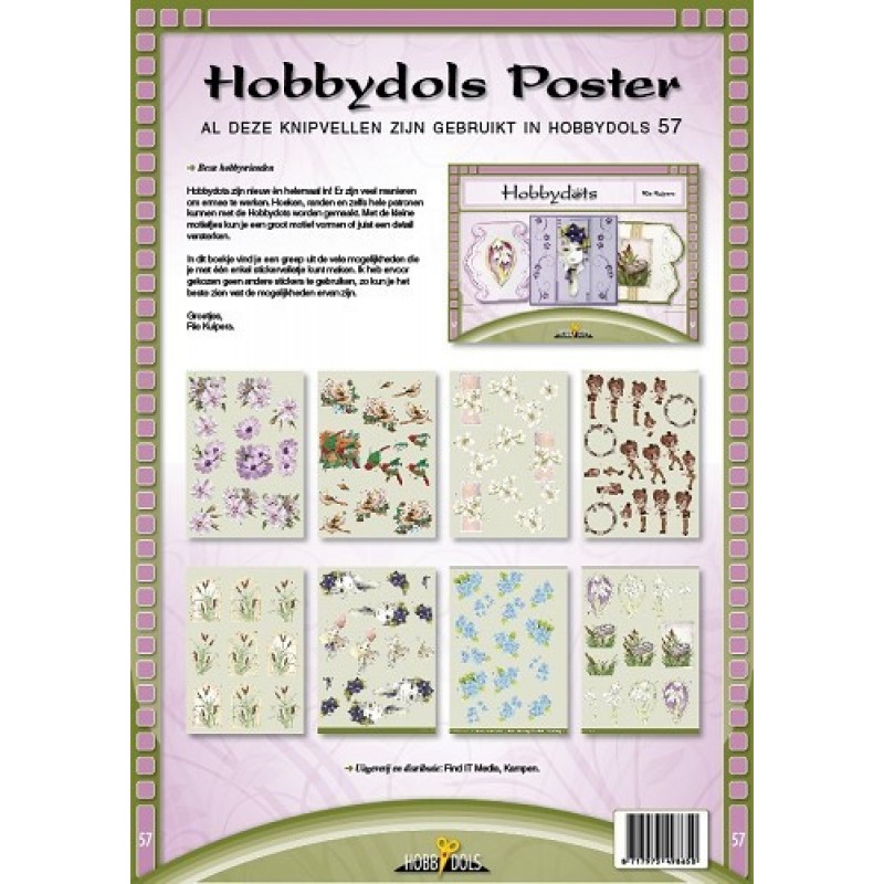 Knipvelposter - HD57 - Hobbydots