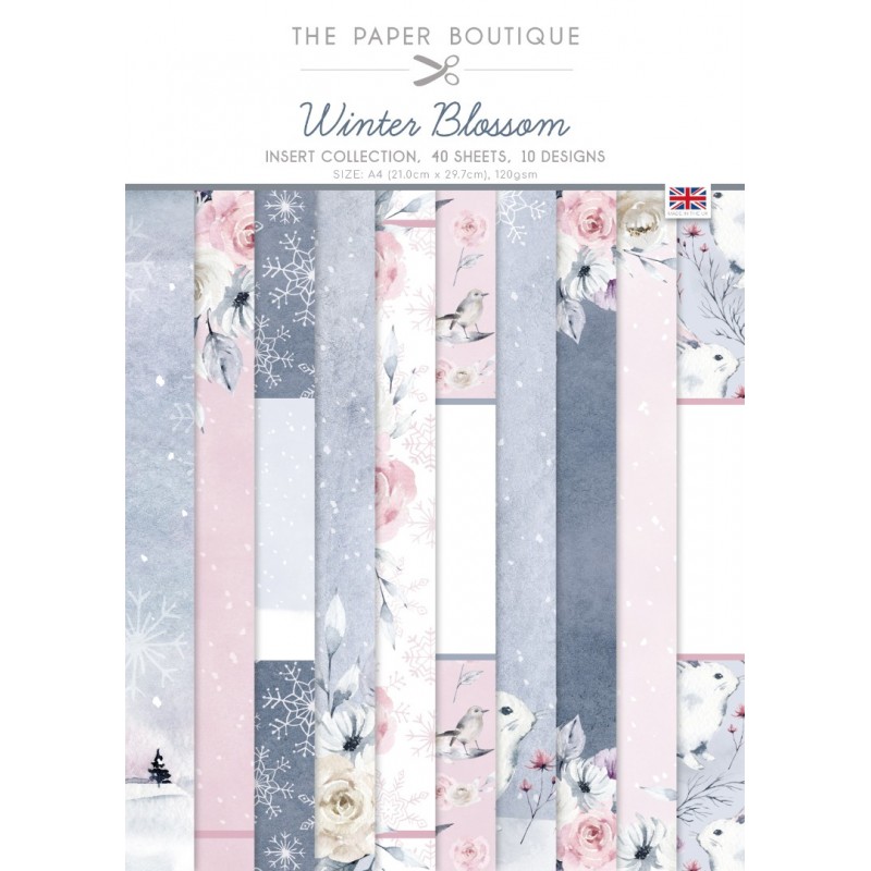 The Paper Boutique Winter Blossom Insert Collection