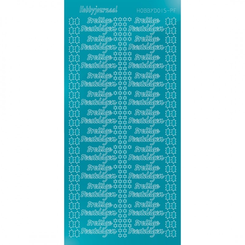 Hobbydots sticker PF - Mirror Azure Blue