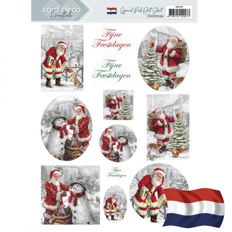 Push Out Scenery - Card Deco Essentials - Christmas - Dutch