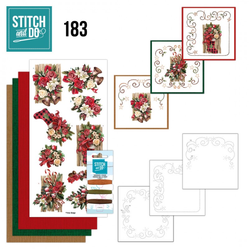 Stitch and Do 183 - Amy Design - From Santa with Love