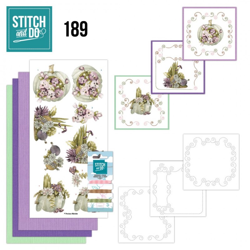 Stitch and Do 189 - Precious Marieke - Purple Passion