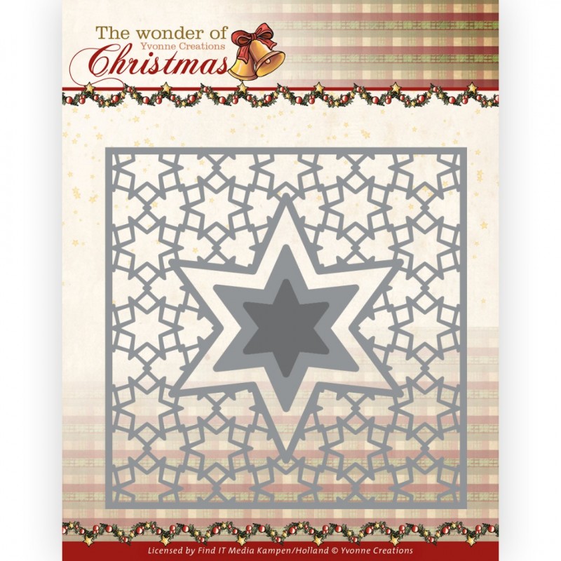 Dies - Yvonne Creations - The Wonder of Christmas - Stars Frame