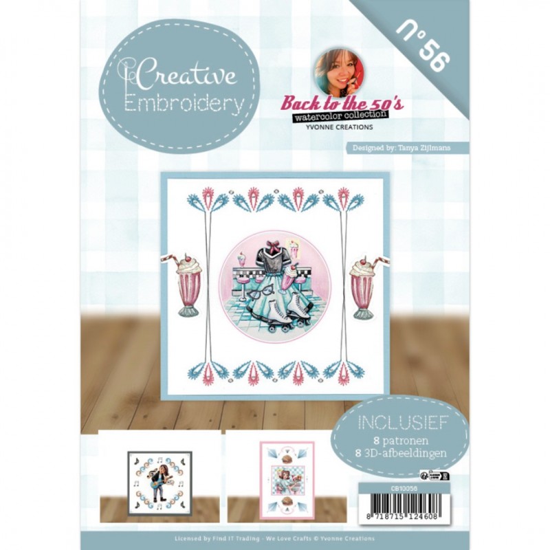 Creative Embroidery 56 - Yvonne Creations - Back to the fifties