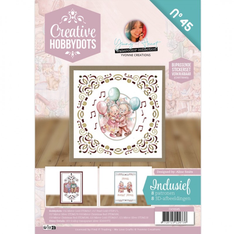 Creative Hobbydots 45 - Yvonne Creations - Young at Heart