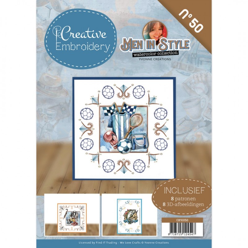 Creative Embroidery 50 - Yvonne Creations - Men in Style