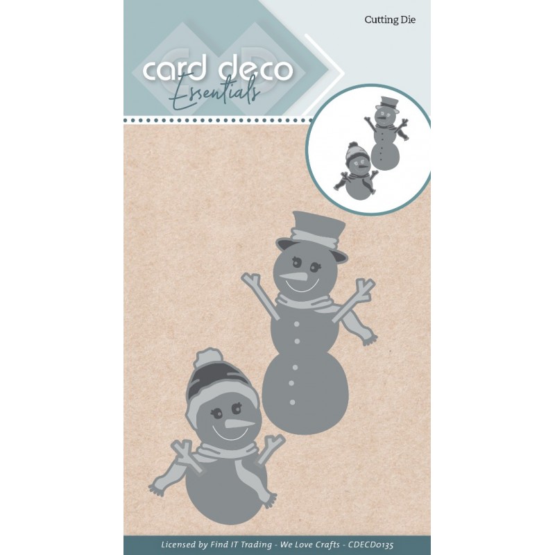 Card Deco Essentials Cutting Die - Snowmen