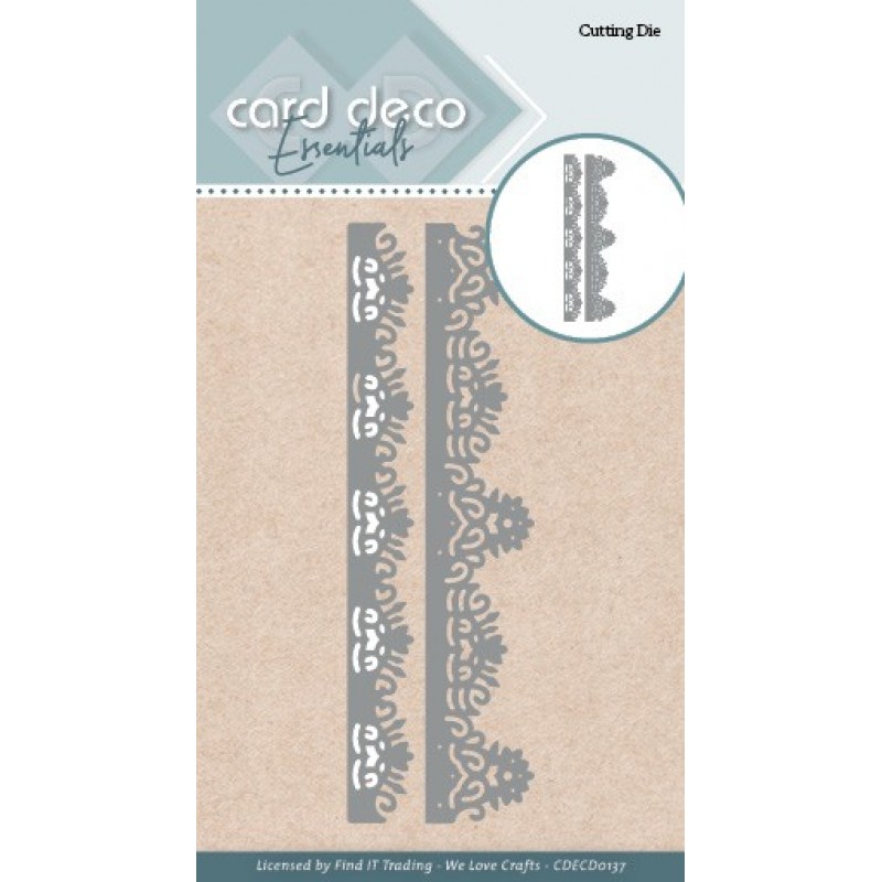 Card Deco Essentials Cutting Die - Flower Border