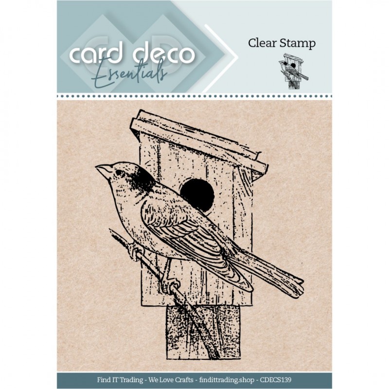 Birdhouse - Clear Stamp - Card Deco Essentials