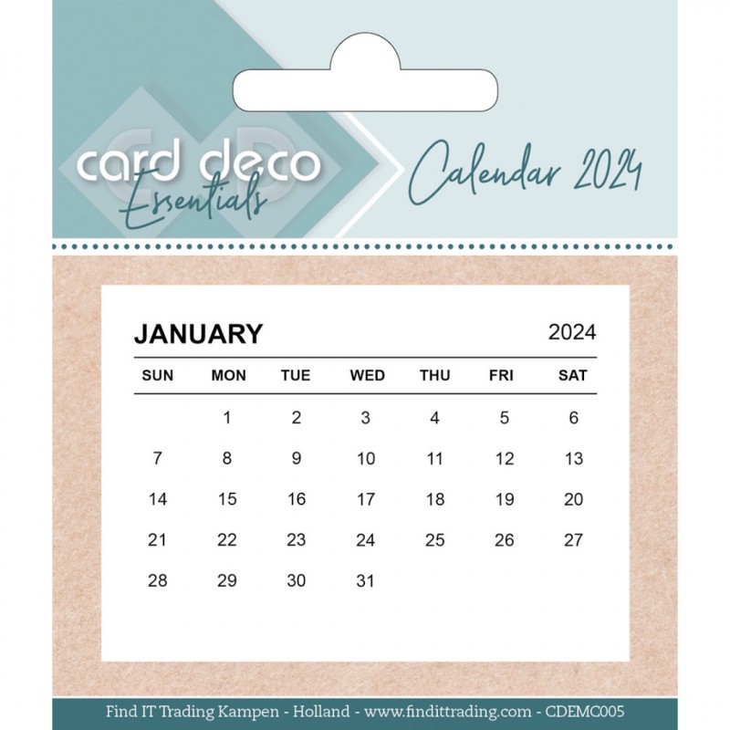 Card Deco Essentials - Calendar tabs