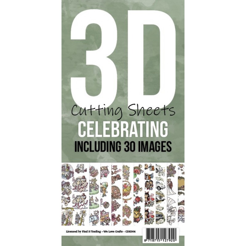 3D Knipvellenpakket Assorti pakket D