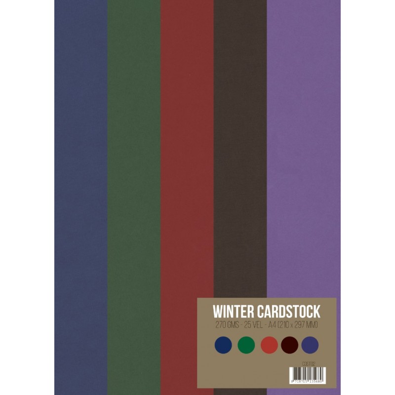 Cardstock Winter