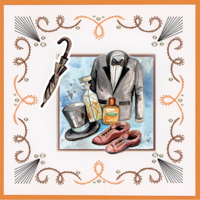 Creative Embroidery 50 - Yvonne Creations - Men in Style