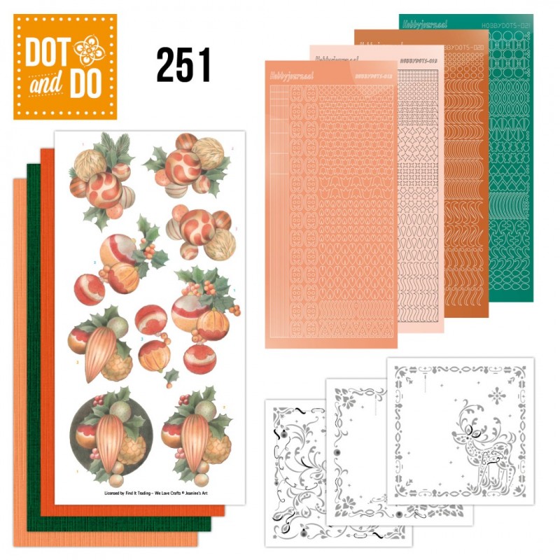 Dot and Do 251 - Jeanine's Art - Wooden Christmas