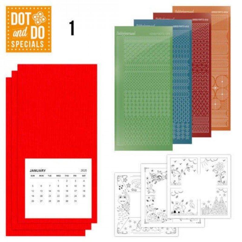 Dot and Do Special Calander set 1 - Four seasons