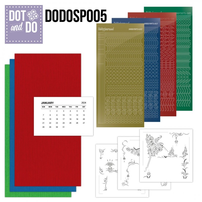 Dot and Do Special Calander set 5 - Graphic Birds