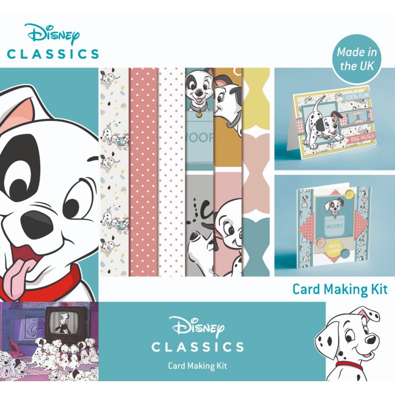 101 Dalmatians - Card Making Kit - Makes 15 Cards Kit