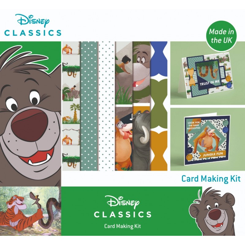 The Jungle Book - Card Making Kit - Makes 15 Cards Kit