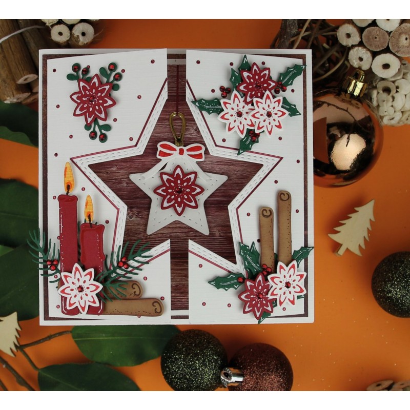 Dies - Jeanine's Art - wooden Christmas - Wooden Candles