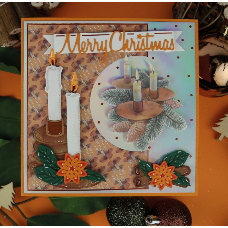 Dies - Jeanine's Art - wooden Christmas - Wooden Candles