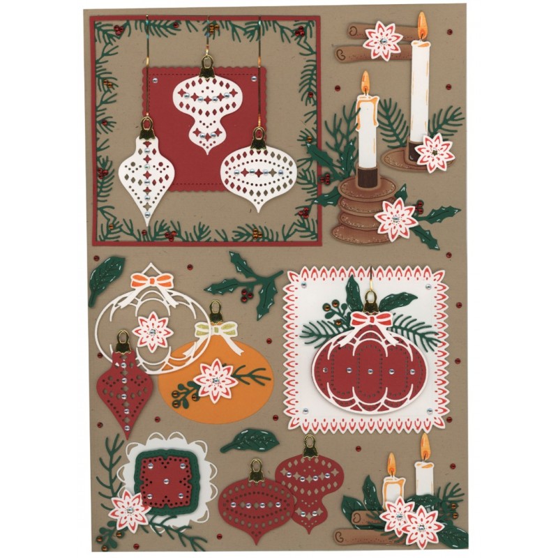 Dies - Jeanine's Art - wooden Christmas - Wooden Candles