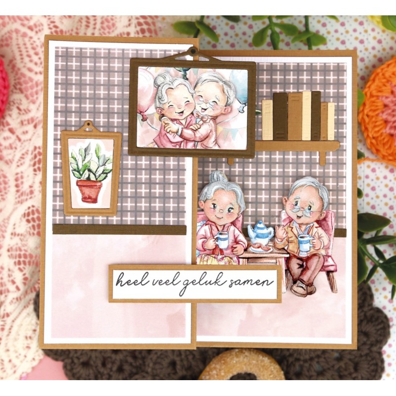 Dies - Yvonne Creations - Young at Heart - Photoframes