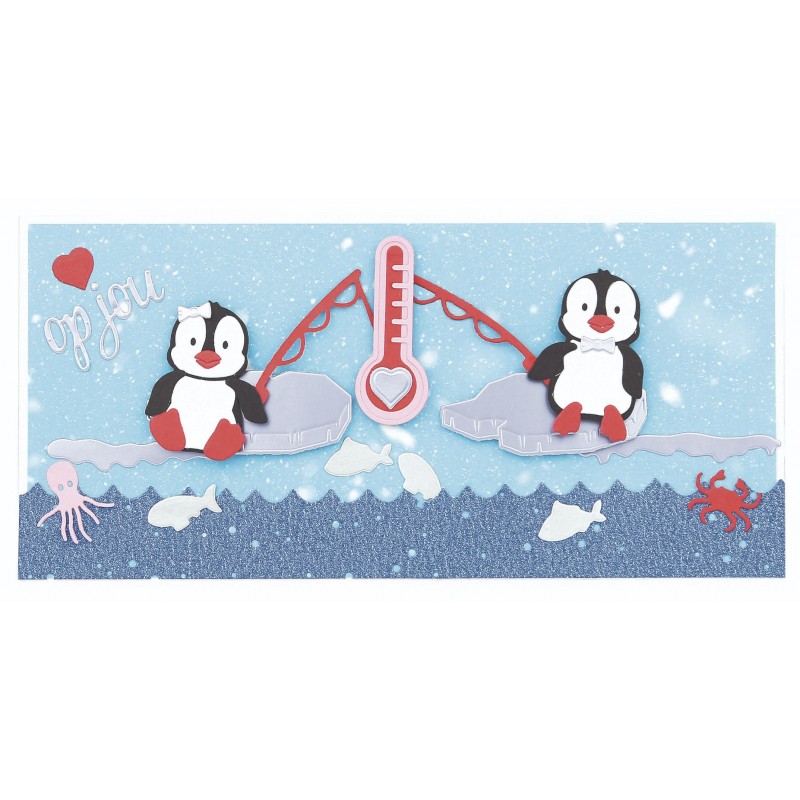 Designed by Anna - Mix and Match Cutting Dies - THERMOMETER