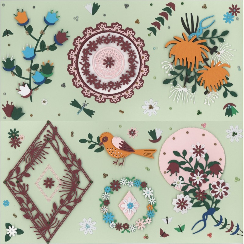 Dies - Amy Design - Botanical Garden - Botanical Circle