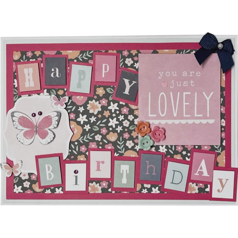 The Paper Boutique Lovely Days 8x8 Project Pad