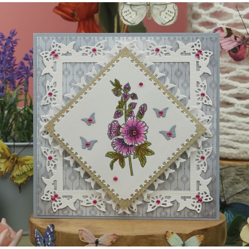Dies - Precious Marieke - Beautiful Butterflies - Butterfly Square