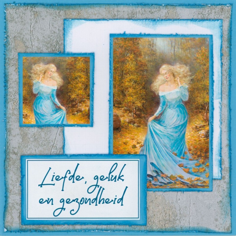 Special Push Out Sheet - Card Deco Essentials - Vintage Women - NL