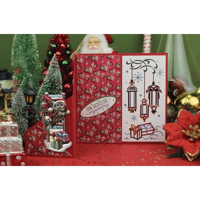 3D Cutting Sheet - Amy Design - Snowy Christmas - Snowy Owl