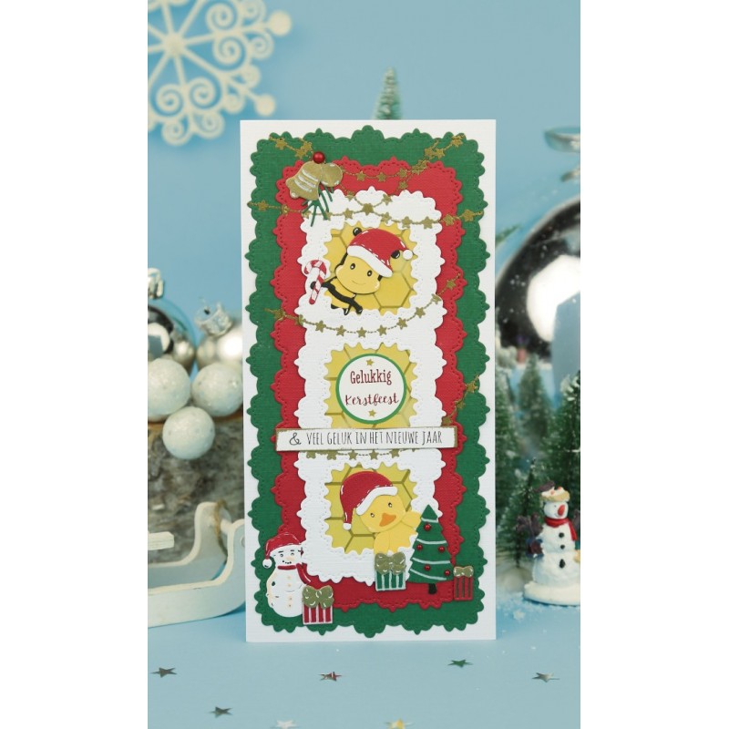 Designed by Anna - Mix and Match Cutting Dies - Christmas